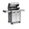 Broil King BARBECUE BARON S490IR INOX + ROTISSOIRE ET PLANCHA