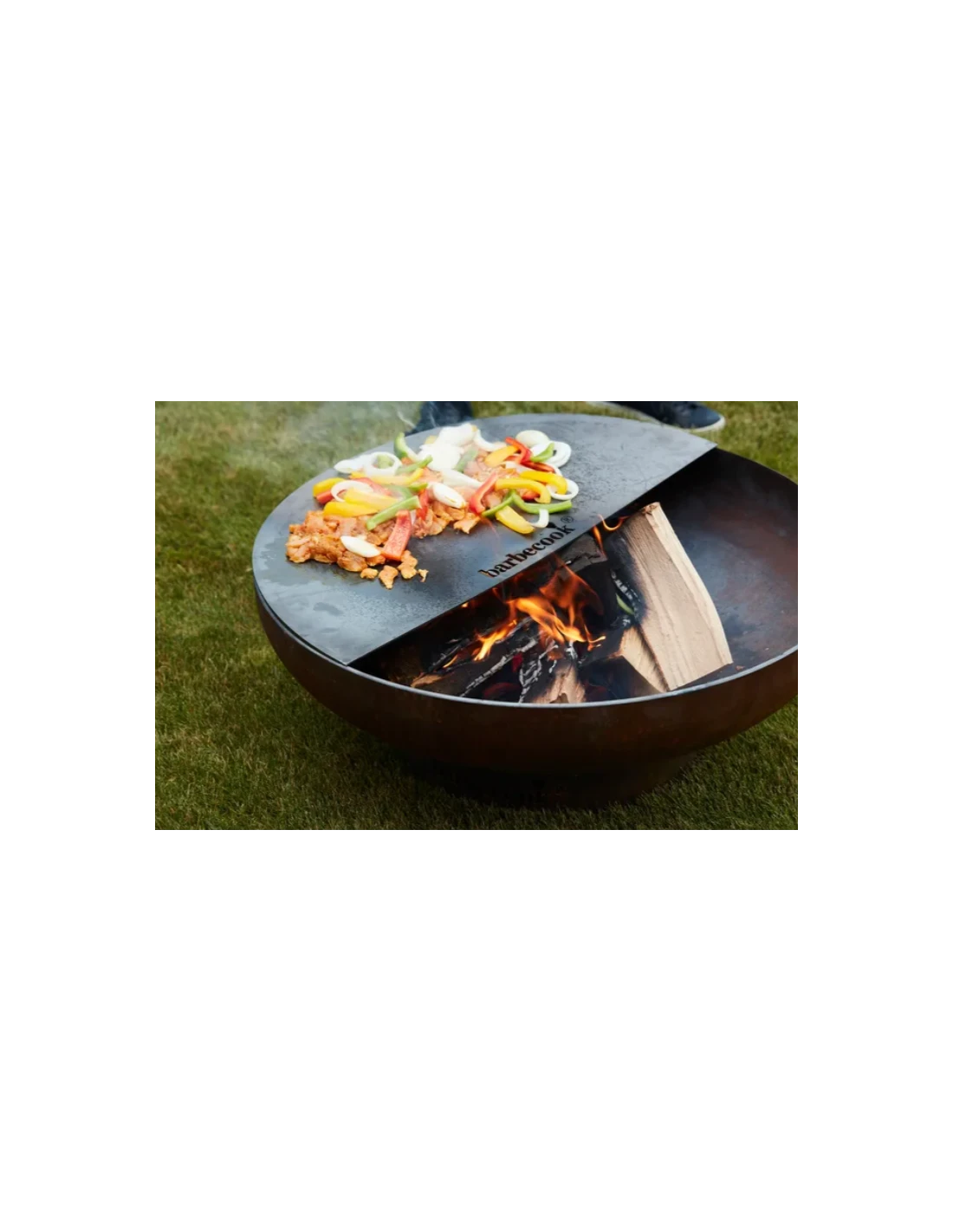 BRASERO JACK 60 CM - ACIER CORTEN - BARBECOOK – Image 4