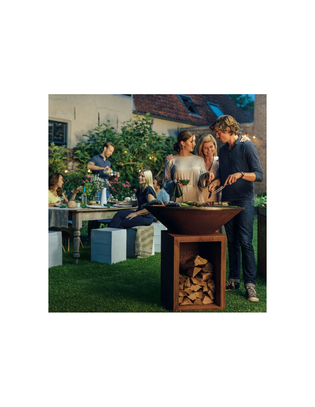 BRASERO OFYR CLASSIC STORAGE 100 CORTEN – Image 3