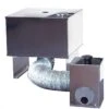 FUMOIR INOX 31x31CM DE BUYER