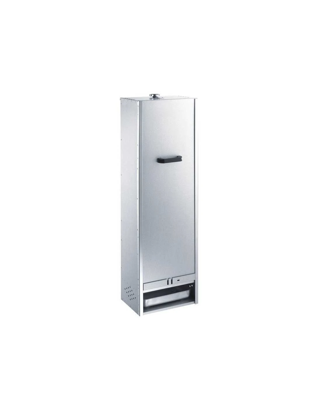 FUMOIR MIXTE EN ACIER ALUMINE H120Xl39XP28cm - PEETZ