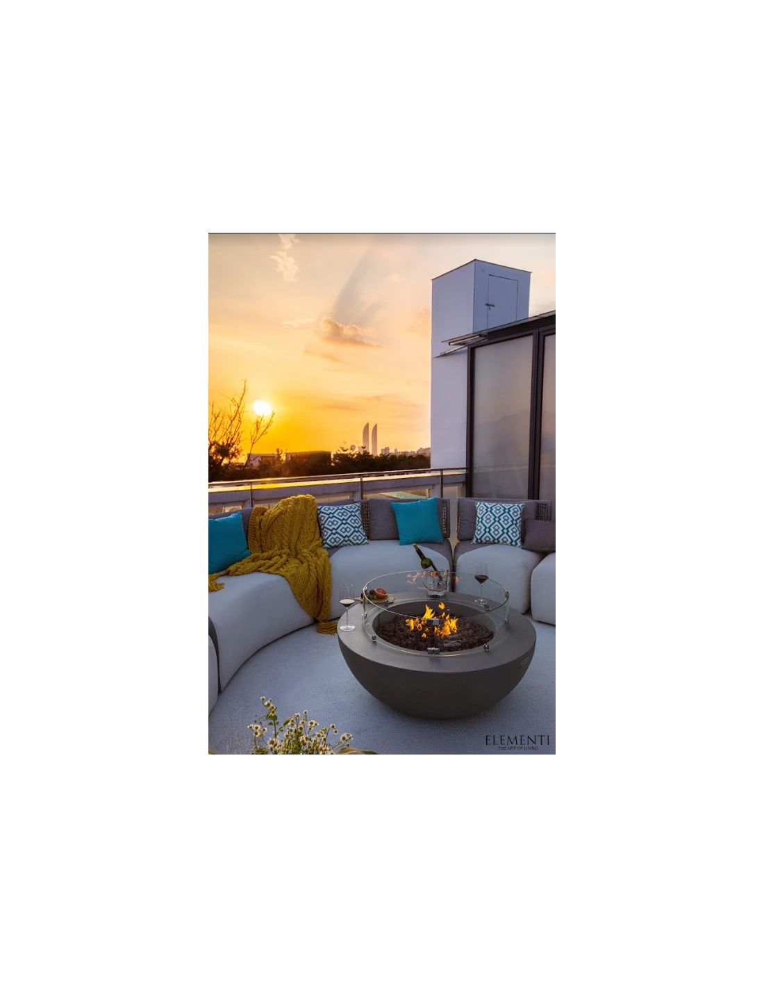 BRASERO GAZ LUNAR BOWL FULL OPTION - ELEMENTI – Image 11